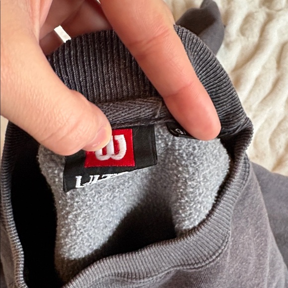 Wilson Charcoal Sweatshirt - Picture 3 of 3